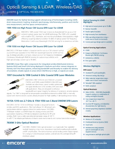 Page 4 - EMCORE-Broadband-Fiber-Optics-Brochure