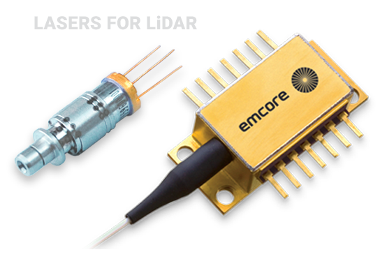 Lasers for LiDAR